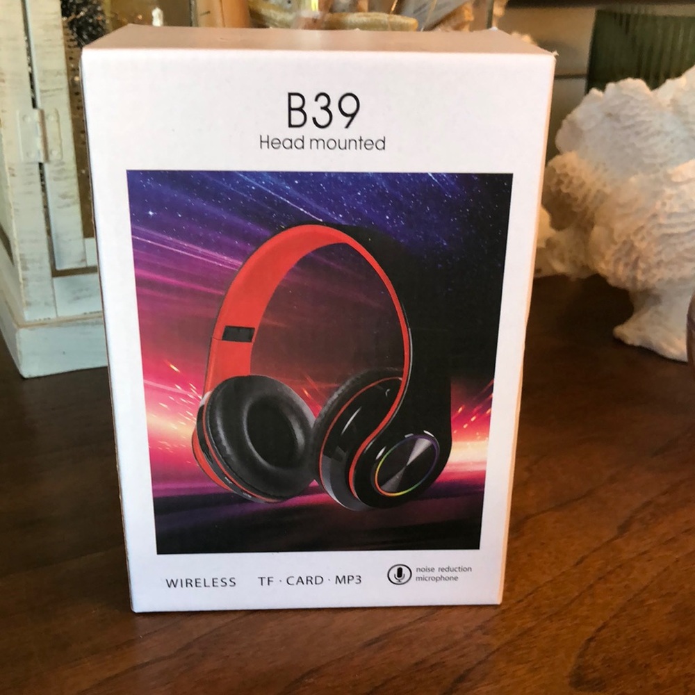 B39 Wireless Headphones -  New in Box.